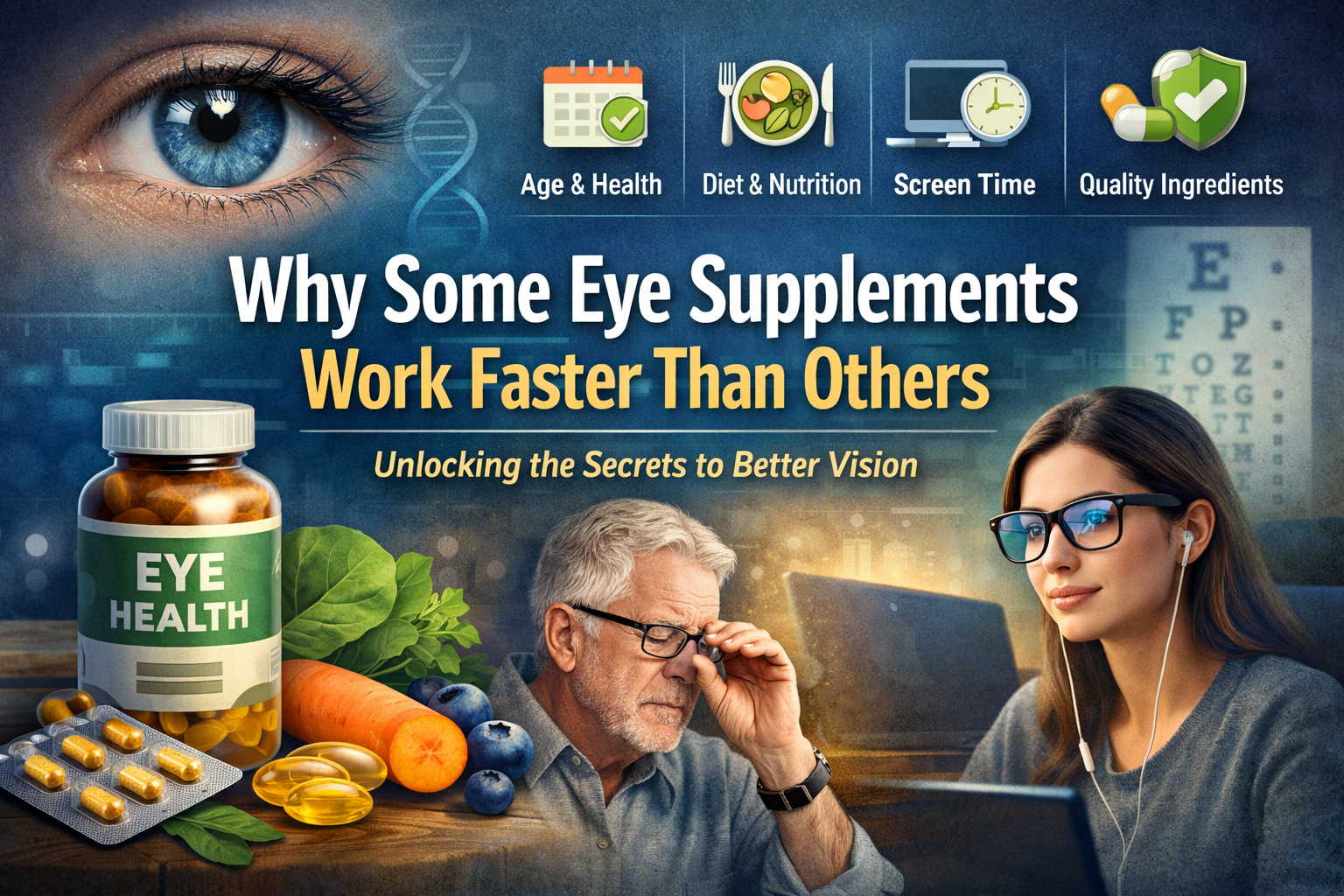 Unlocking the Secrets: Why Some Customers Experience Faster Results with Eye Supplements
