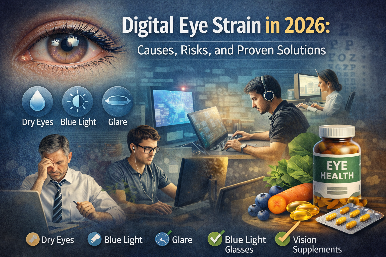 Understanding Digital Eye Strain in 2026: Solutions and the Role of EverVisions in Eye Care