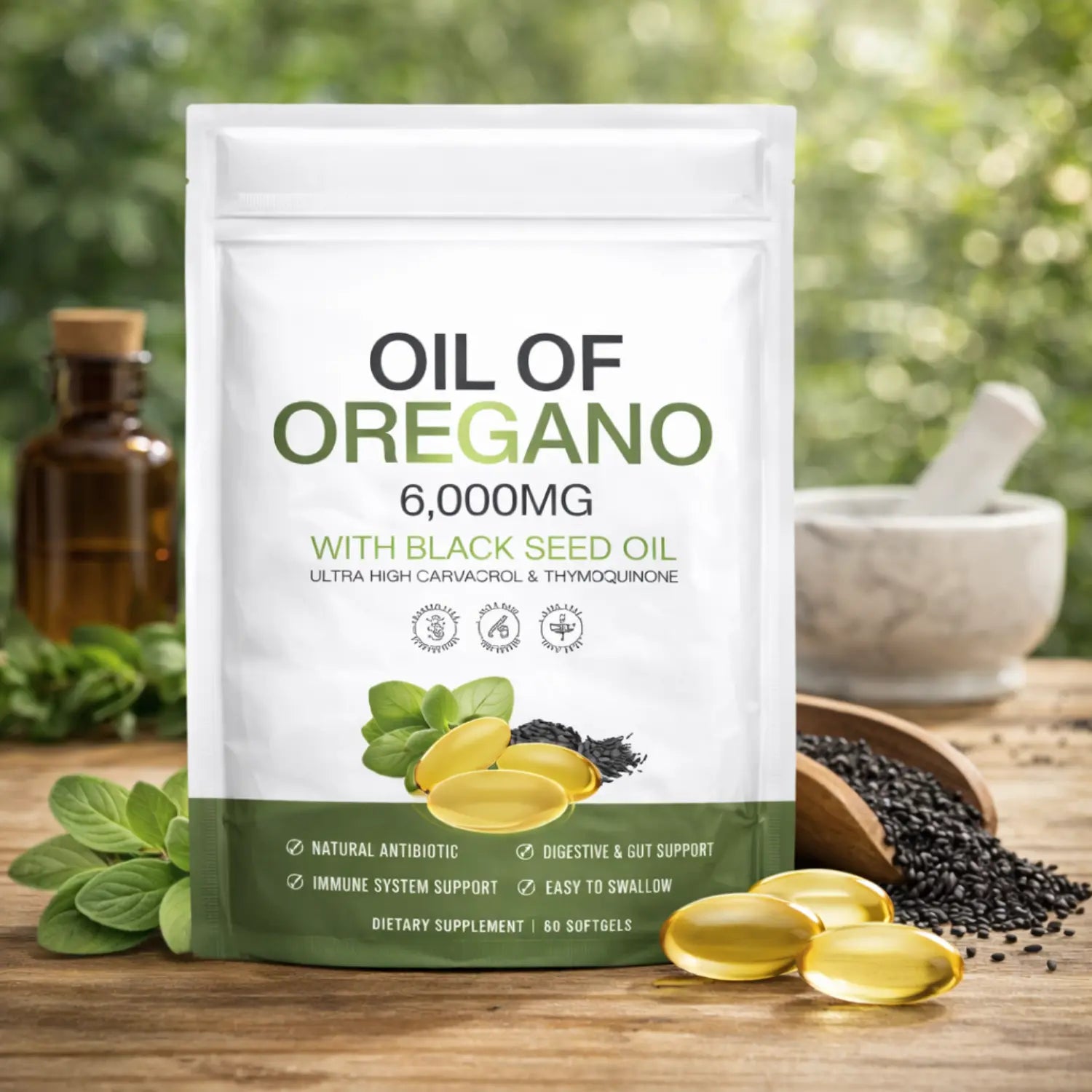 Resilla Anti-Inflammation Oil Of Oregano Softgels